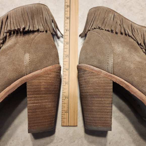 JOIE Loren Fringe Ankle Booties - Picture 11 of 11